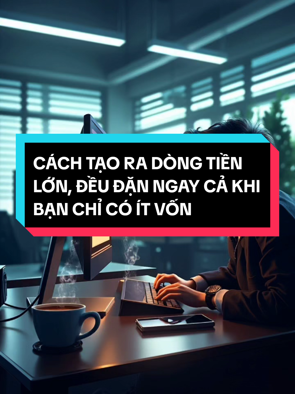 Cách tạo ra dòng tiền lớn, đều đặn ngay cả khi bạn chỉ có ít vốn