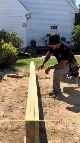 The proper way to set a girder. #remodel #construction #contractor #DIY #carpenter 