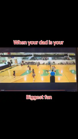 When your dad is your biggest fan! #fyp #foryou #volleyball 