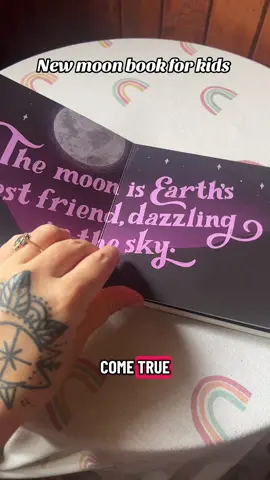 I love this book so much! My kids and I have started a tradition of making a wish or setting an intention with the new moon because of this book. I hope other families find the love and joy in it just like we have 💕🌙 #kidsbooks #witchtok #tiktokshop #kidsmoonbook 