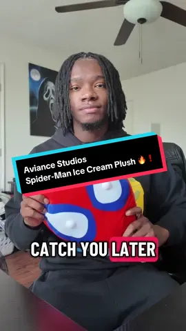 SPIDER-MAN ICE CREAM PLUSH THANK YOU @Aviancestudios 😭🔥❗️ #marvel#marvelstudios#spiderman#avinacestudios#icecream