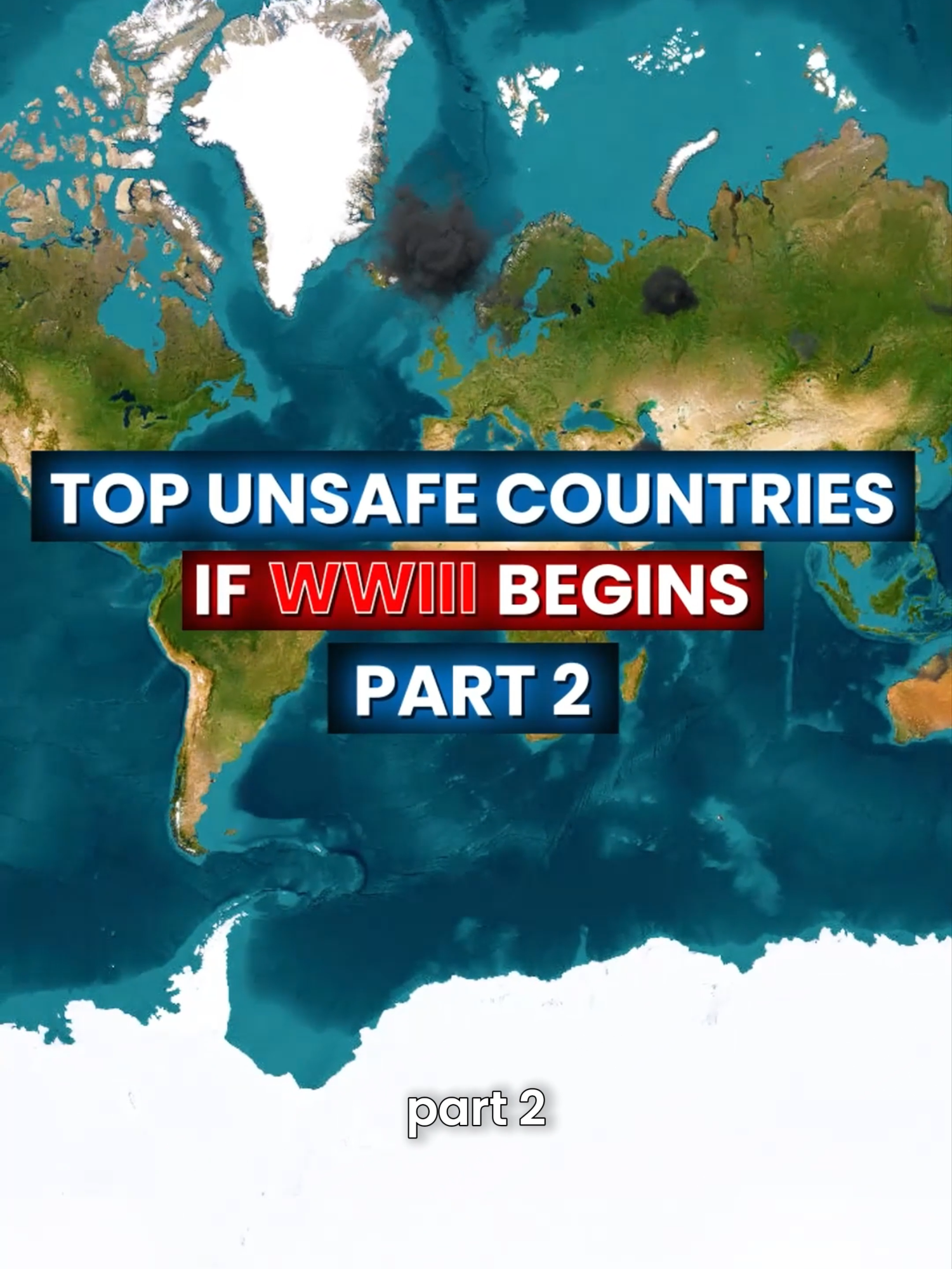 Top Unsafe Countries for World War 3 (Part 2) #geography #world #map #mapping #maps #reels #fyp