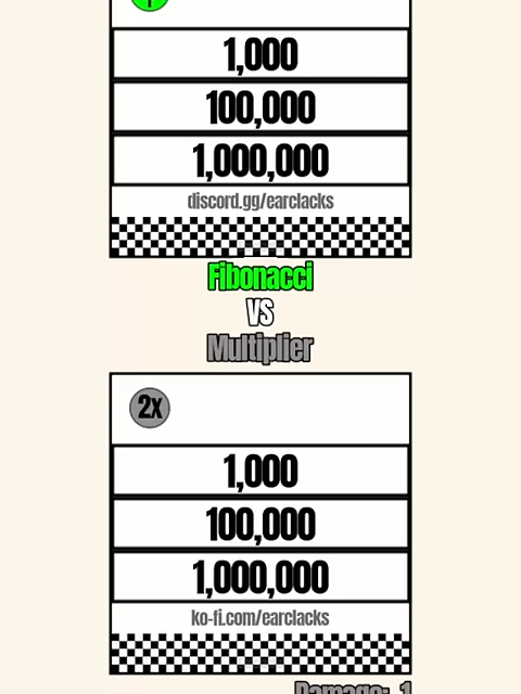 fibonacci vs multiplier #physics #weaponball #weapon #simulation