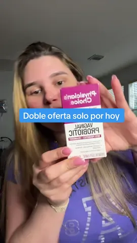 Probióticos vaginales en oferta solo por hoy #probiotics #probioticos #women #oferta #descuento 