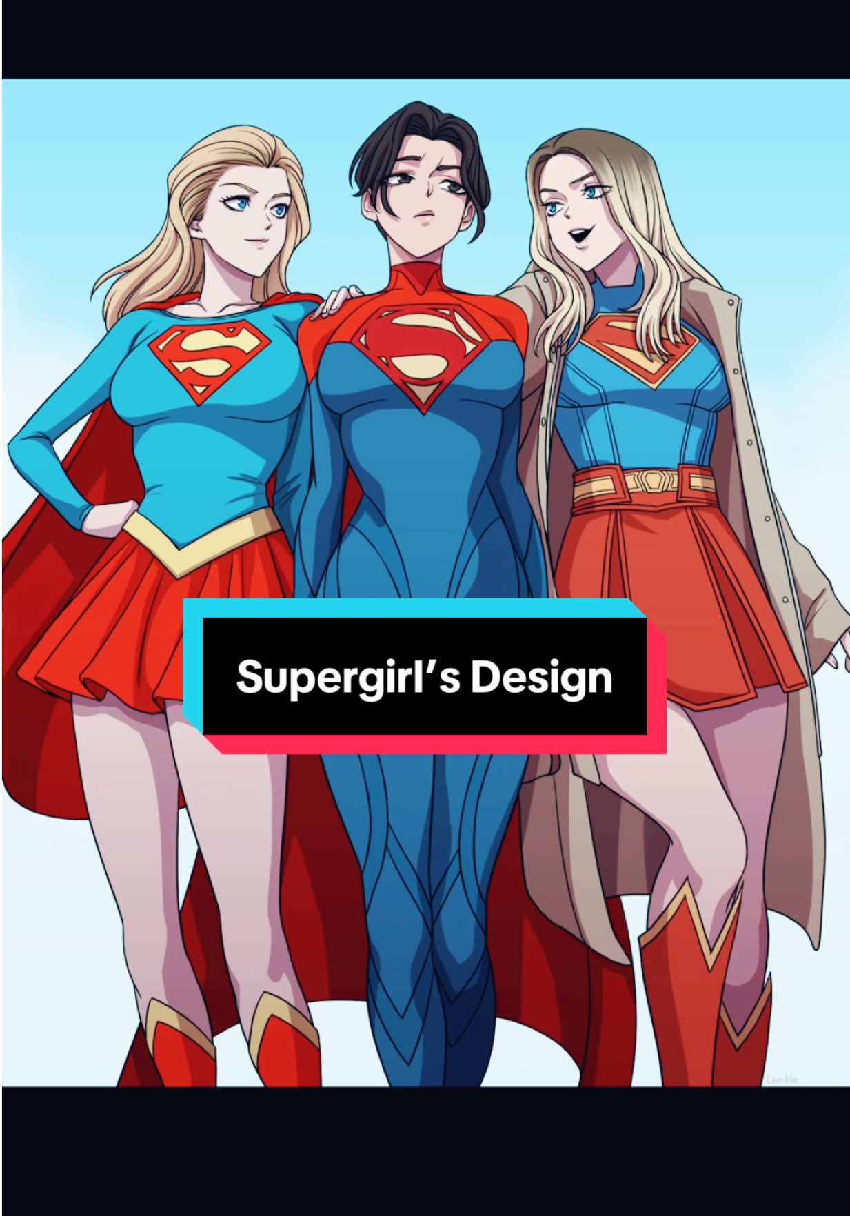 Supergirl’s Design #supergirl #romansempire #dcu #dceu #sashacalle 