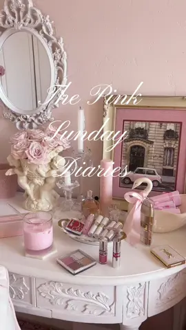The pink Sunday Diaries 🎀🩰 Trying the new @loréal paris usa Age Defying Serum Le Duo 💗 #giftedbylorealparis #lorealparisskincare #BeautyTok #SelfCare @YSL Beauty @pradabeauty @Diorbeauty 