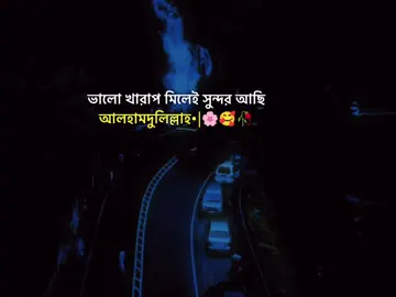 ভালো খারাপ মিলেই সুন্দর আছি আলহামদুলিল্লাহ•|🌸🥰🥀#stutas #foryourpage #stutes_video #unfrezzmyaccount #bangladeshtiktok 