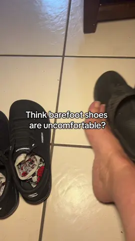 Barefoot shoes aren’t uncomfortable — they’re what comfort actually feels like. Wide toe box, lightweight design, and freedom your feet will thank you for. Once you try them, regular shoes feel like foot prisons. 🦶 #BarefootShoes #NaturalMovement #FootHealth #ComfortShoes #MinimalistShoes @HOBIBEAR SHOES OFFICIAL 