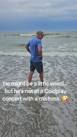 I had to kiss a lot of frogs before I found my Prince.... but I found him. I'd burn down this entire world over him and our children too. Give this man a beach with sharks teeth and he doesn't need anything else. ❤️ #foryou #tiktok #fyp #husband #funny 
