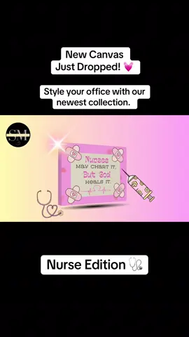 New Office & Home Decor Just Dropped 💖  What occupation y’all want next? 👀  #nurse #nursesoftiktok #fyp #collection #nurselife 