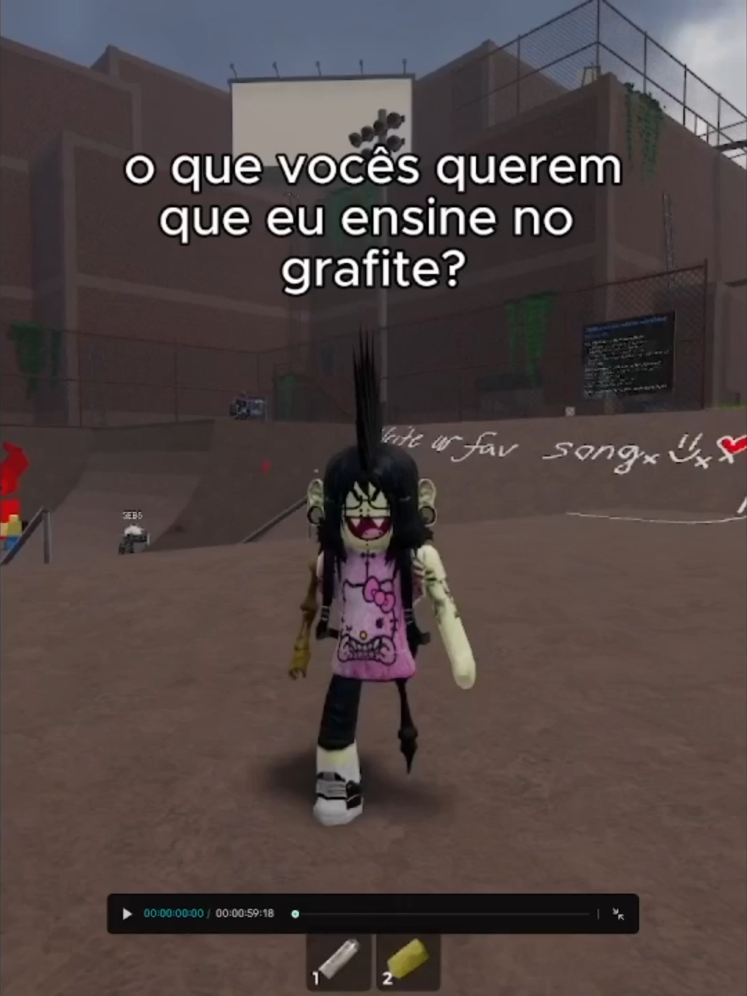 #fyp #fypシ゚ #foryoupage #viral_video #robloxfyp #robloxx #robloxtiktok #letras #grafite #graffiti #spraypaint #tutorial