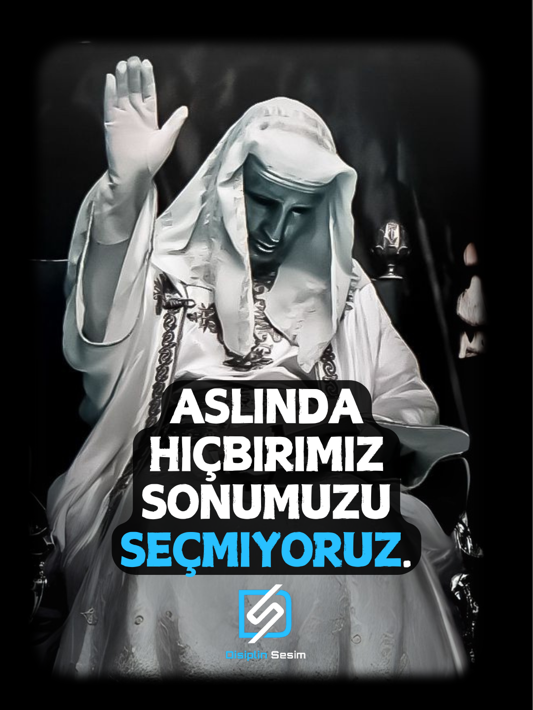 “Sonu seçemezsin, ama nasıl yaşayacağını seçebilirsin.”#disiplinsesim