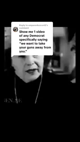 Replying to @emperorkuzco42  Predictably Tick Tock muted the audio and I don't have Dianne Feinstein's quote in front of me but if you want to know what Beto said he said 