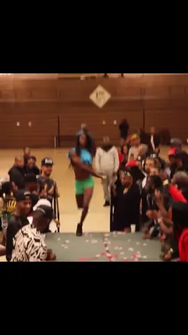 Kelly was lowkey living 