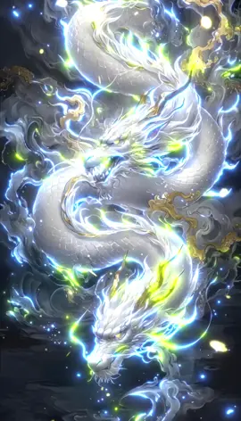 2頭の白龍を待ち受けに #wallpaper #livewallpaper #ライブ壁紙 #壁紙 #4k 