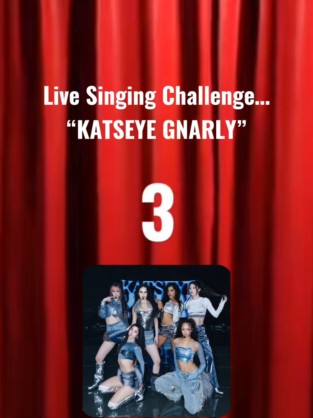 Live Singing Challenge: Gnarly - KATSEYE #singingchallenge #teleprompterchallenge #practicesinging #gnarlykatseyekaraoke