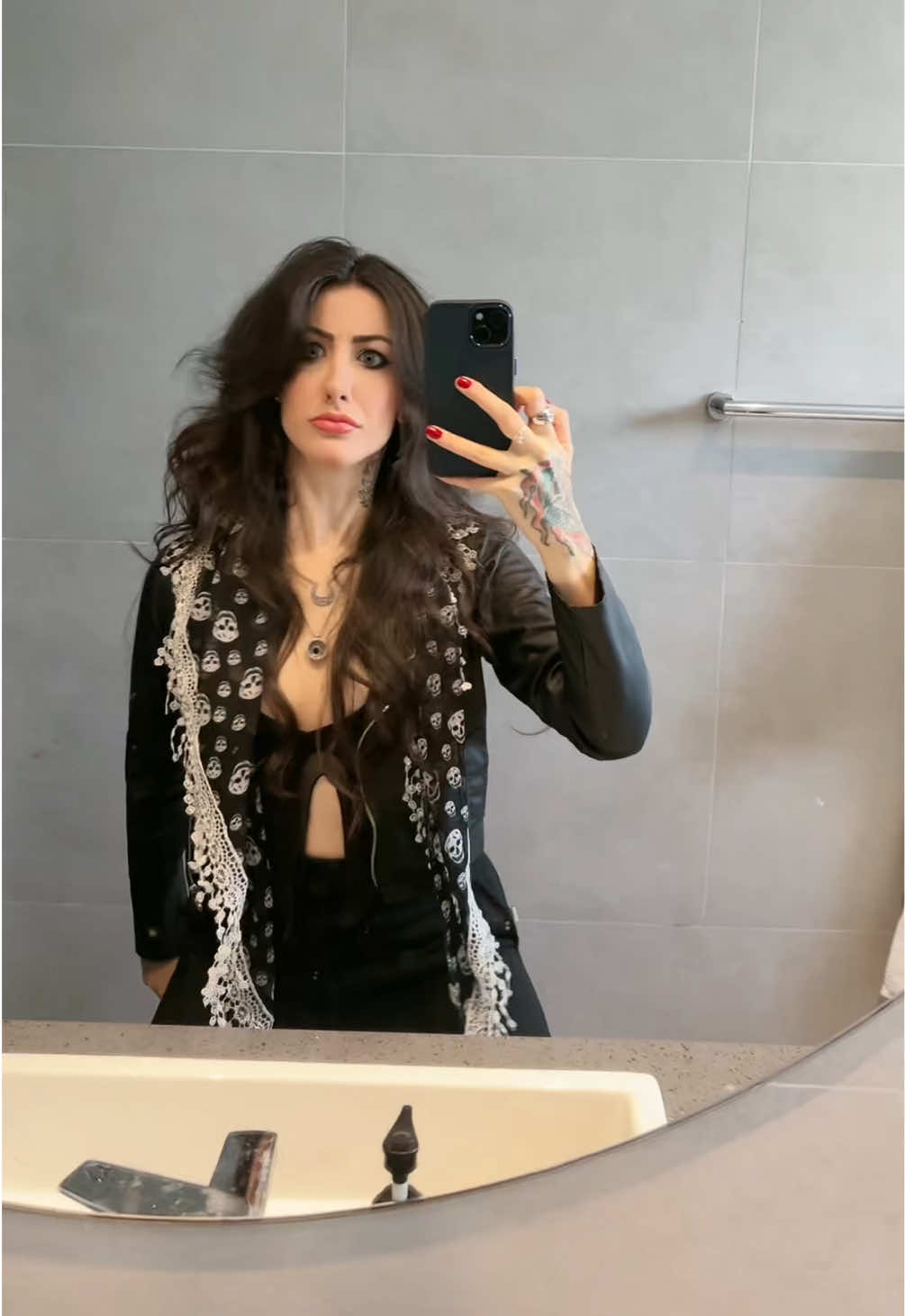 Look de hoje  #rock #modaalternativa #metal 