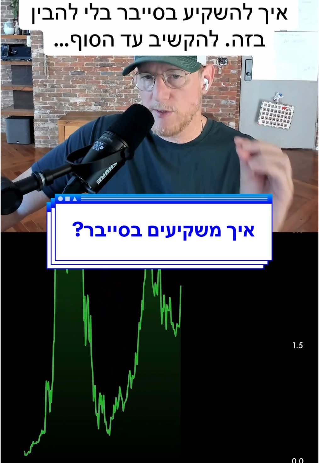 איך משקיעים בסייבר שלא מבינים בזה + חוק ברזל של משקיע מנוסה#השקעות #חופשכלכלי #סייבר 