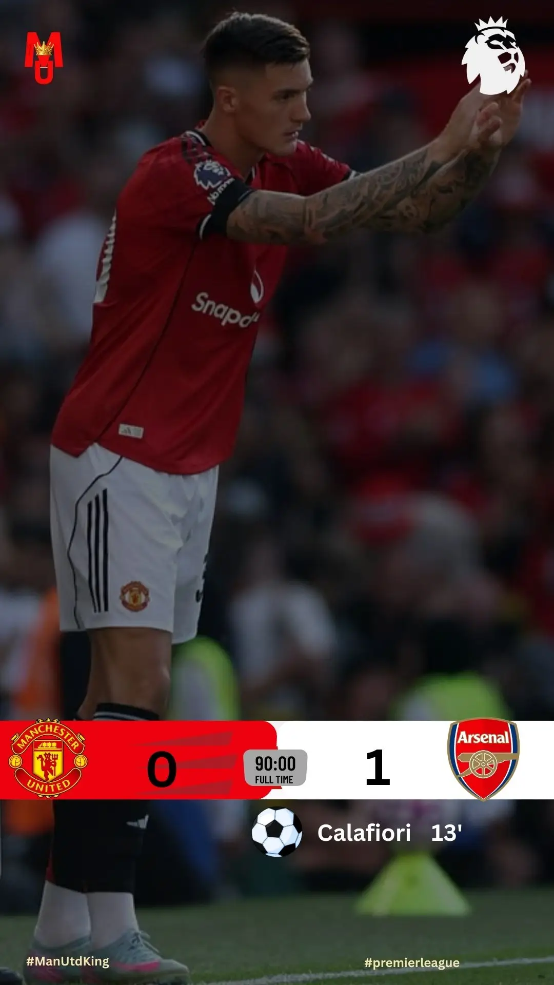 Lost our first Premier league game of the  season at Old Trafford ...Next tym better  🛑👹 #manchesterunited #manutdking👑 #matheuscunha #mbeumo #tiktokrwanda🇷🇼 #manutdking👑 #PremierLeague #adidas #sautisoul #fiorentina #tiktokkenya #for #tiktokkenya #tiktokuganda 