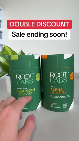 Up to 60% off ends soon‼️ #rootlabs #shilajit #seamoss #tiktokshopbacktoschool #tiktokshopcreatorpicks 