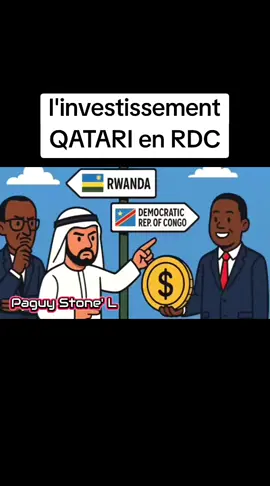 17/8/2025 l'investissement QATARI en RDC