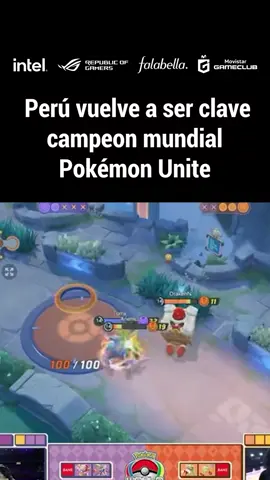 🔥¡PERÚ CAMPEÓN MUNDIAL! 🔥 El Team Perú Unite acaba de vencer a ZETA DIVISION (Japón) y se consagra como CAMPEÓN en la gran final de Pokémon Unite 🌍⚡ Un triunfo histórico que pone a Perú en lo más alto del competitivo. 👏 Orgullo nacional, GG #pokemonunite #juntosjugamosmejor #mgcjockeyplaza #pokemon