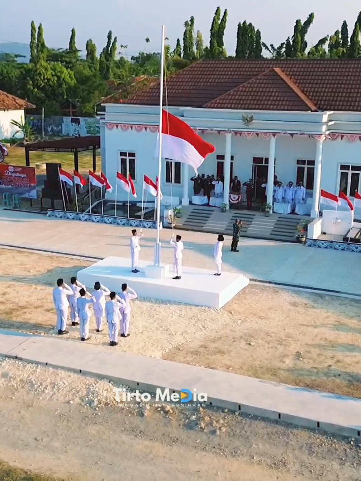 PASKIBRA HUT KE-80 Kecamatan Gabus #fypシ #desatlogotirto #17agustus #paskibrakaindonesia #paskibra 