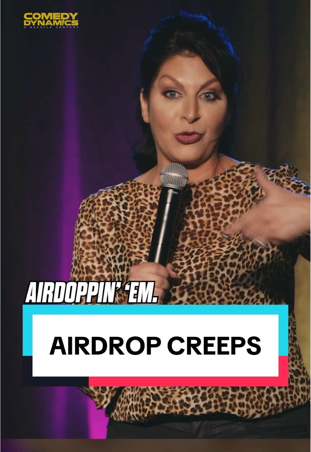 What does airdrop mean to you?  From @Tammy Pescatelli’s set on More Funny Women Of A Certain Age. Watch now on Amazon Prime Video, Apple TV, YouTube, Google Play, Vimeo, and more.  @Carole Montgomery  Get your comedy fix for FREE on the Comedy Dynamics channel—now streaming on Amazon Prime, Tubi, Roku, and more. Hit the link in our bio and laugh like you mean it. #tammypescatelli #funnynevergetsold #comedy #standup #comedyshowcase  