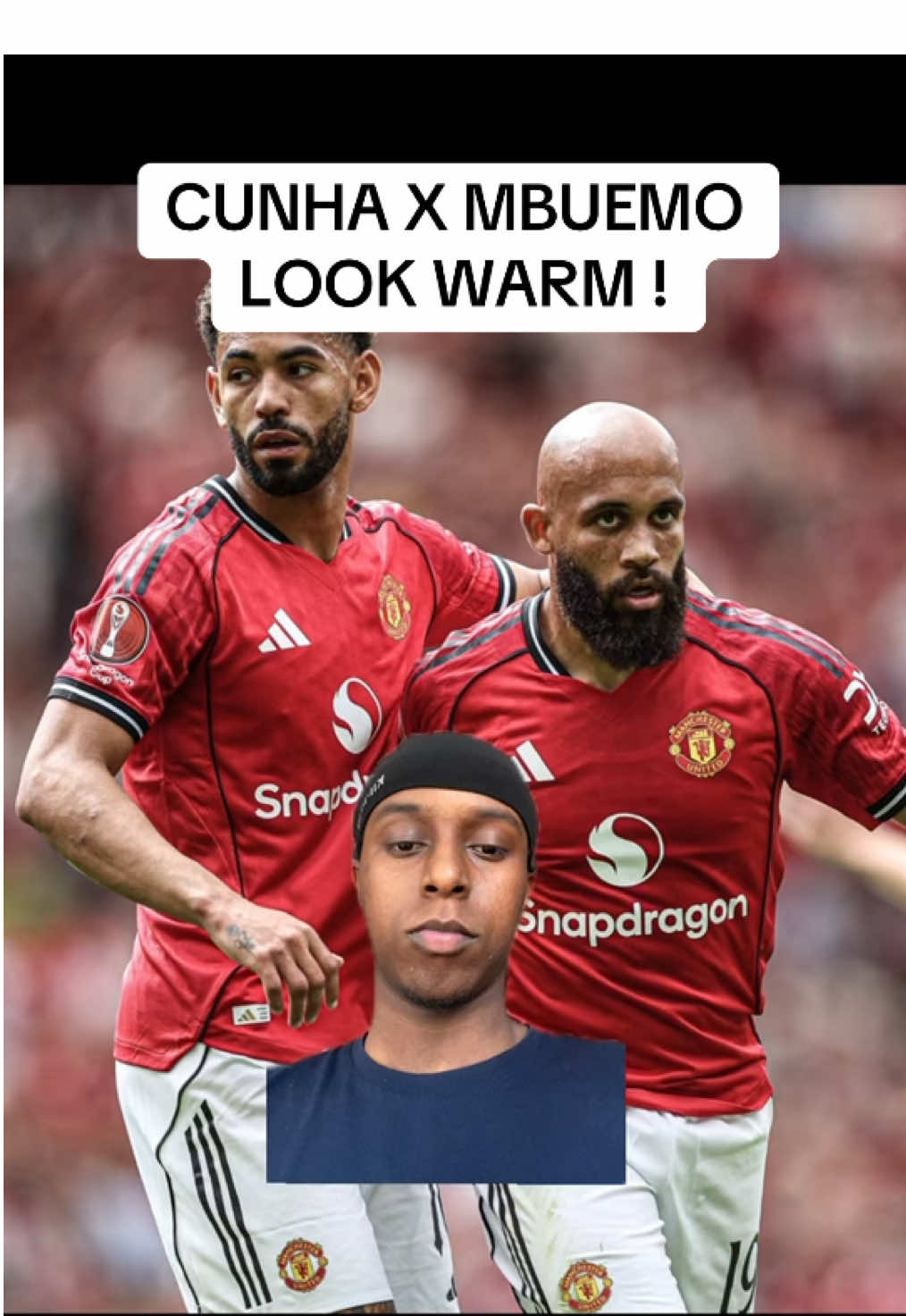 CUNHA AND MBUEMO LOOK DANGEROUS… #manchesterunited  #mbuemo #cunha #footballtiktok #fyp 