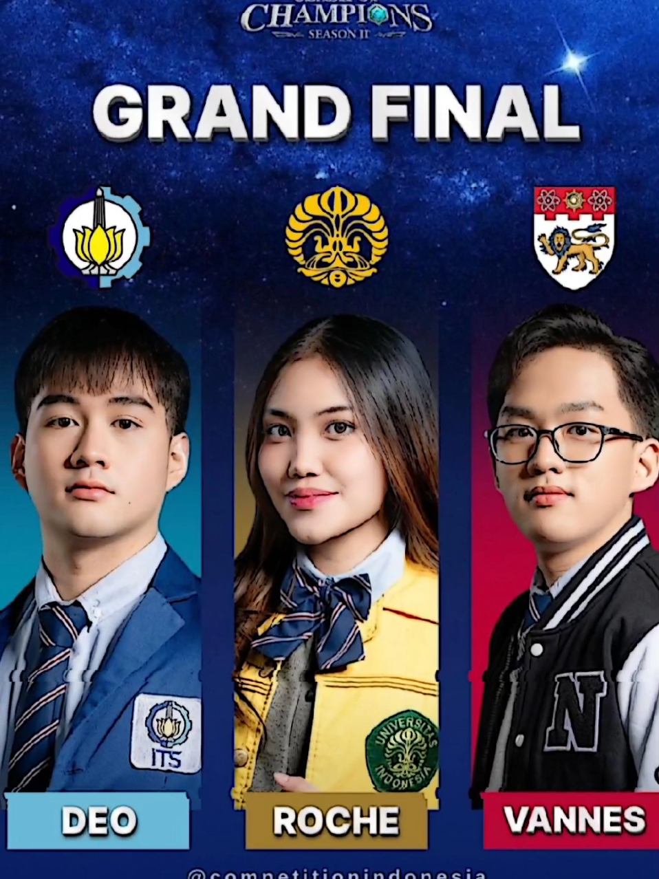 very proud of Deo, Vannes and Roche🔥 #clashofchampions #clashofchampions2 #cocseason2 #cocs2 #ruangguru 