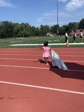 Ladies of Excellence loading… 💃🏾 My daughter doesn’t miss a single practice — already learning the ropes! 🔥 #FlagGirlInTraining #fy #M#MomLifeFlagGirl #viral 
