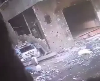 VIDEO | Footage shows Israel deliberately targeting a little Palestinian girl carrying water in Jabalia, north Gaza.