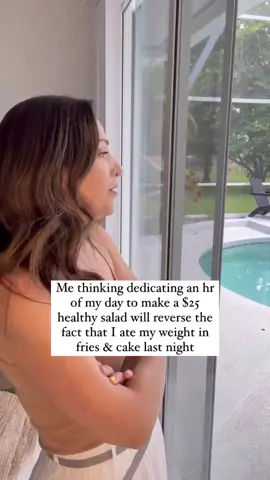 This salad better fix my entire life  #healthylifestyle #nutrition #salads #funnywomen #womenover40