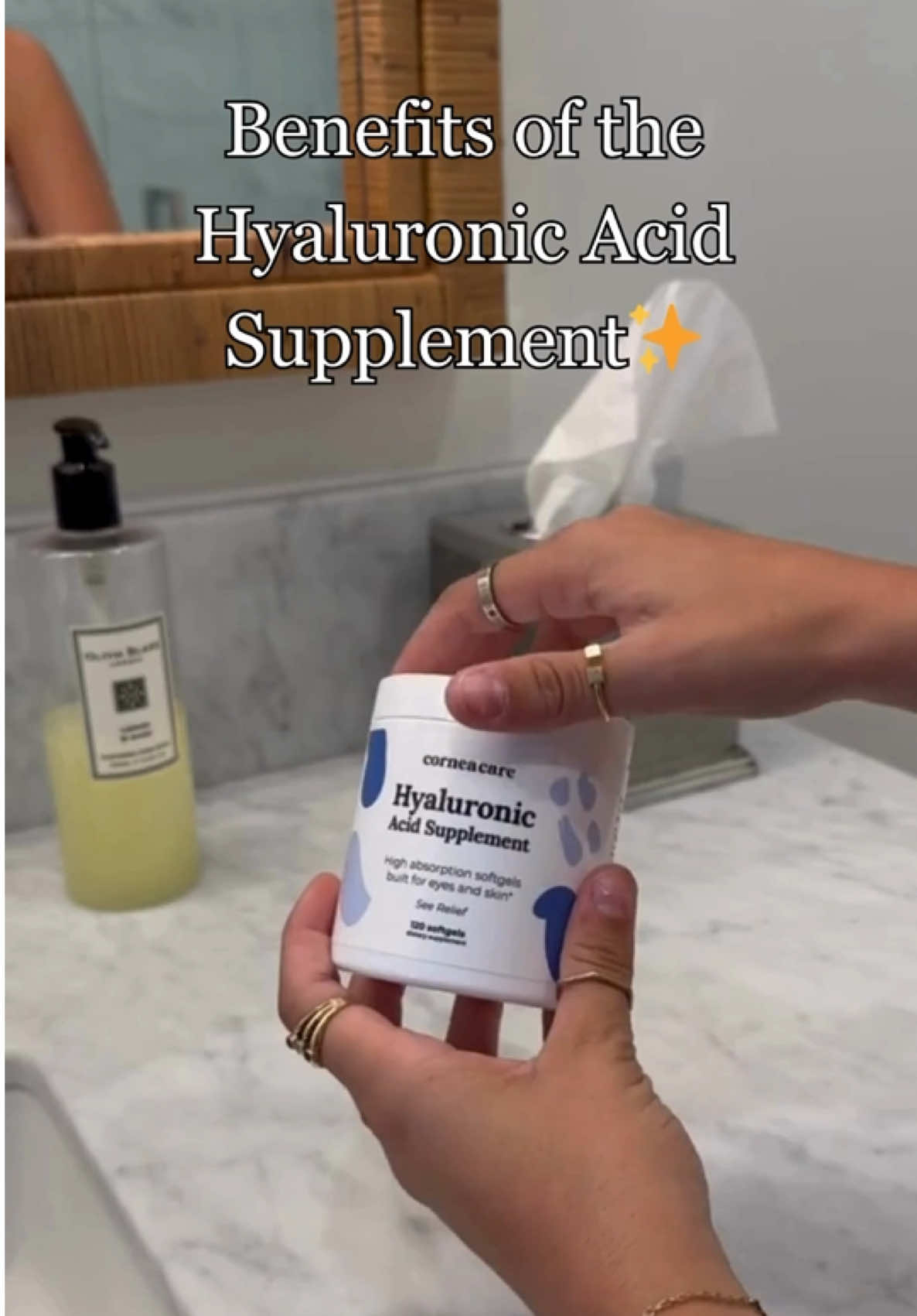 From skin to sight, Hyaluronic Acid keeps you hydrated, youthful, and strong ✨💧 #eyecare #healthyeyes  #mycorneacare #hyaluronicacid  