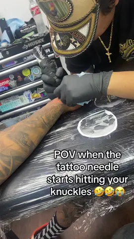 where’s the most painful place to get a tatoo ? #tattoo #pain #handtattoo 