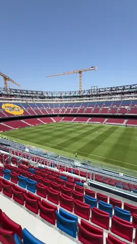 Can you imagine watching a game from here? 😍🏟️ #fcbarcelona #barçaontiktok #barcelona #SpotifyCampNou 