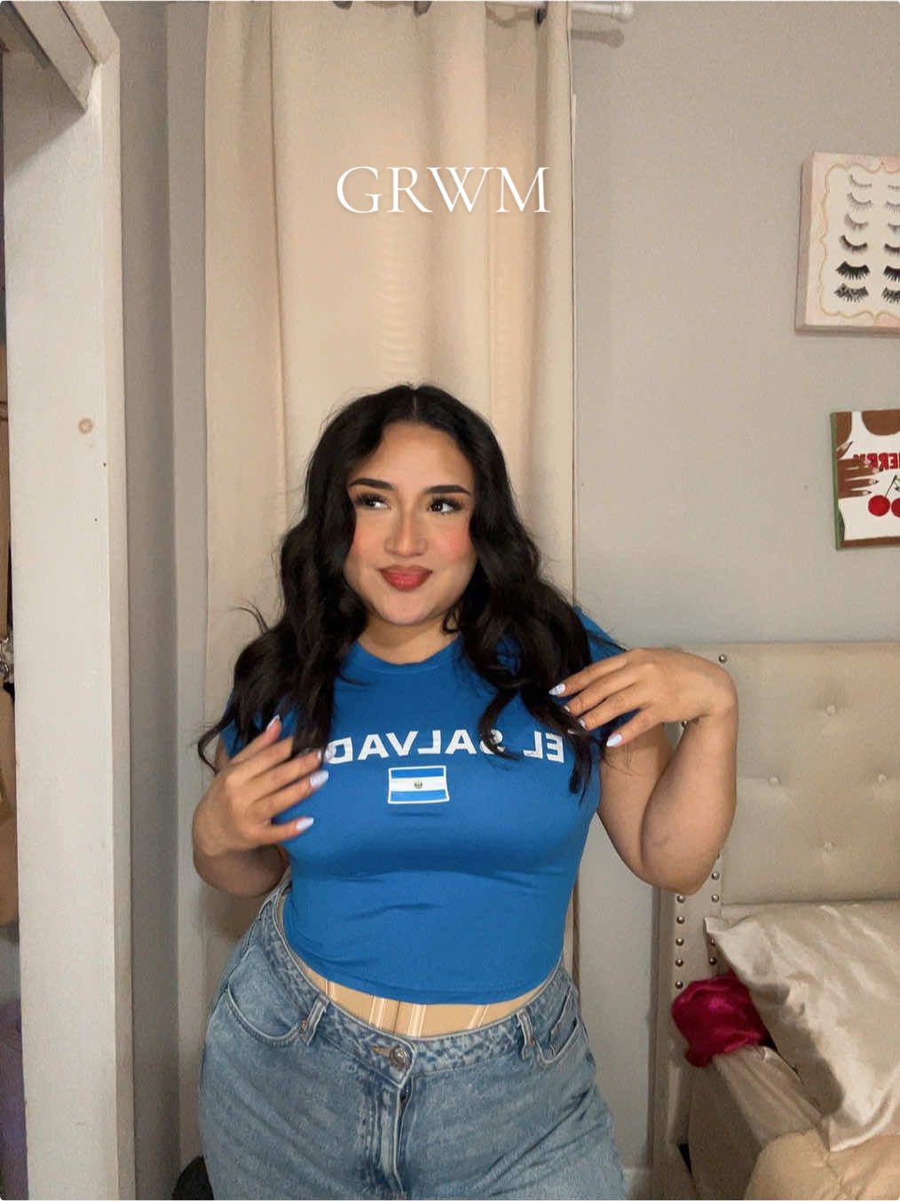 GRWM💋✨ #grwmmakeup #grwm #salvadoreña #salvygirl #alistateconmigo 