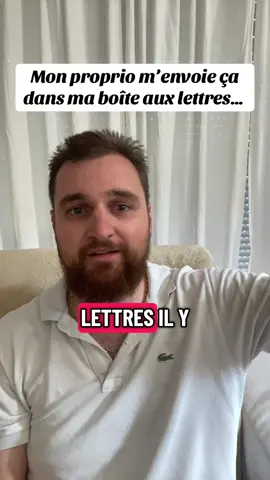 Mon proprio m’envoie ça dans ma boîte aux lettres… #argent #loyer #societe 