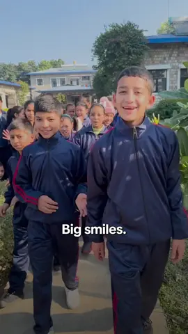 Big smiles. Even bigger dreams. These are Pestalozzi India students - learning with heart, showing love and building meaningful connections as they grow into changemakers❤️ link in bio to support or learn more.      #futureleaders #holisticeducation #changemakers #youthempowerment #educationforall 