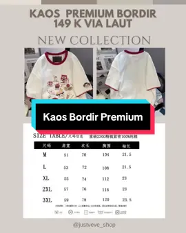 Beberapa model kaos premium beserta ukurannya ini udh boleh diorder dari sekarang yahh gess, yang mau pesen #taobao boleh request ke mimin dri sekarang yahh gess PO sabar yahh pengiriman pakai laut 3-4 minggu kalau tidak redline 🫡 est dari tgl drop barang yahh gess bukan dari tanggal order sippp ditunggu orderannya pemirsa 🤭 #jastiptaobao #jastiptaobaomurah #taobaohaul #kaospremiummurah #kaosmurah #douyin_china #jastipterpercaya #popular #pochina #fyp #trend #viral #jastipmurah #jastipchinamurah #murcebangetloh😍😍 #promomerdeka 