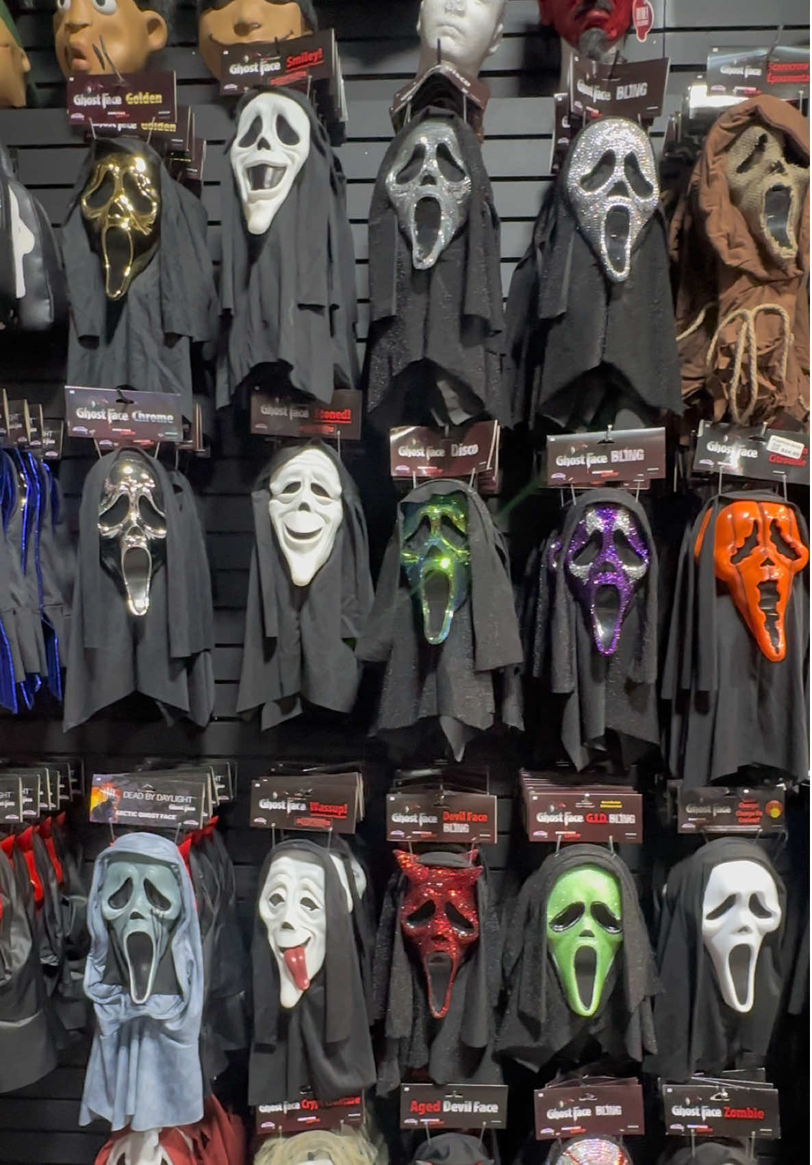 What’s your favorite scary movie?! Ghost face mask available! #ghostface #scream #halloween #horror #halloweenmask 