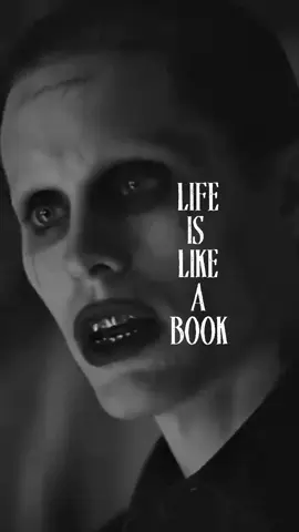 Life is like a book. #jokerquotes #mutejoker #jokerlesson 