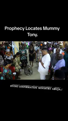 #watch :See Wahalla with Mama Tony @ Sun Live in the Prophetic Service, 17th August 2025.  To follow our Second Facebook Verified Page, Search for Divine Confirmation Ministry Abuja Nigeria  Share! Share!! Share!! This Video... Below are where you can find DIVINE CONFIRMATION MINISTRY in Abuja.👇 👇 👇 👇 👇 👇  THE MAIN CHURCH, D.C.M. Plot A506F behind mpape motor garage crushed rock mpape Abuja Nigeria. SUN:9:00am & Weds:12:00 noon (Prophetic Service) THE CHURCH BRANCH: Divine Confirmation Ministry located inside Angelic street by impresit Junction opposite Julius Berger quarters along Karimo road Dape Abuja Nigeria. Sat:12:00 noon (Prophetic Service) Anyone working against your Progress will go down for your sake in Jesus name. For Enquiries: 09021156902. 09123032009. 08075361857. Follow us on Instagram @ prophet _chuks_tony_