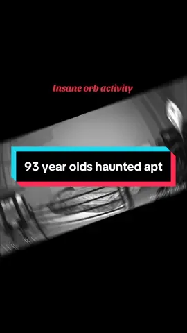 Haunting at my 93 years experience old clients apt. Insane orb footage in her room every night. #spooky #orb #haunted #paranormal 