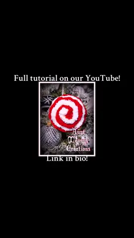 Check out our YouTube channel for more fun tutorials! #handmade #crafting #auntmannys #DIY #christmas 