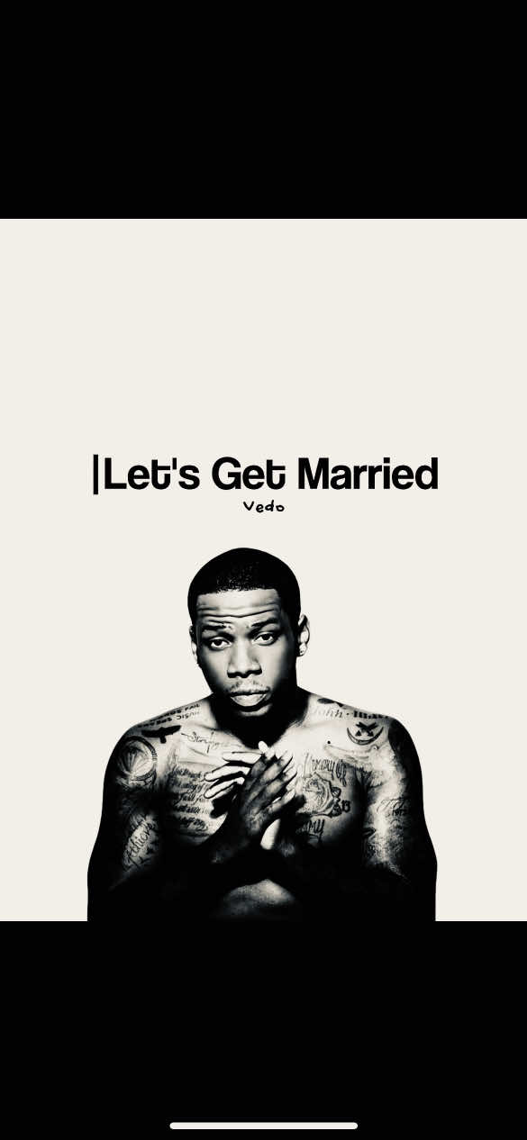 let's get married #vedo #song #tipografia 
