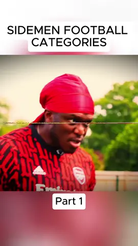 SIDEMEN FOOTBALL CATEGORIES