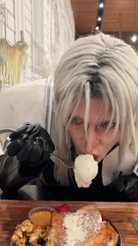 he kept mumbling about the black materia 