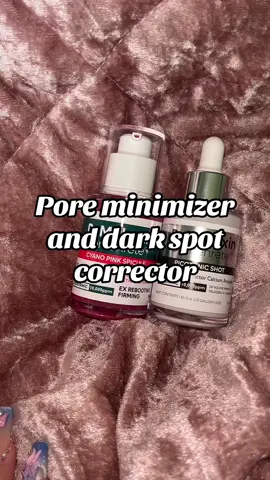 Nobody wants dark spots or big pores. #fyp #drmelaxin #pinkspicule #lumiporeandspotcare 