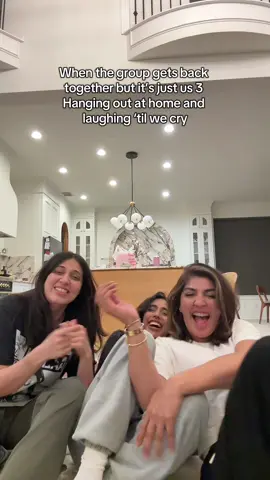 Best hang outs are the ones where you laugh until you cry - missing @Khanplicated  #besties #groupchat #relatable 